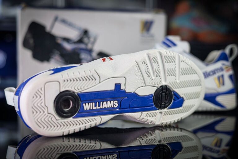 1996 Williams Formula 1 Sneakers F1 Car Outsole — Deadstock New In Box